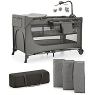 Kinderkraft Joy 2 with accessories Dark grey - Travel Bed