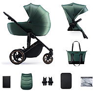 Kinderkraft Prime 2 2in1 Green - Baby Buggy