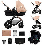 Kinderkraft Moov 2 Air 3in1 Sand Beige - Baby Buggy