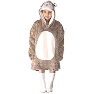 Cozy Noxxiez Hedgehog - warm TV blanket 3 - 6 years - Wearable Blanket