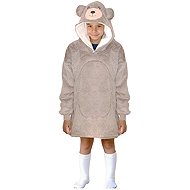 Cozy Noxxiez Bear - Warm TV Blanket 7 - 12 years - Wearable Blanket