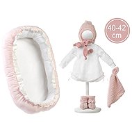 Llorens M740-88 doll outfit baby New Born size 40-42 cm with accessories - Toy Doll Dress