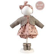 Llorens M844-02 outfit for baby doll New Born size 43-44 cm - Toy Doll Dress