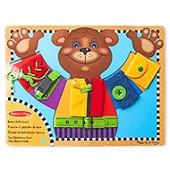 Melissa & Doug Basic Dressing Lessons - Activity Board