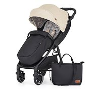 PETITE&MARS Royal3 Black Sahara Beige - Baby Buggy