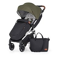 PETITE&MARS Royal3 Silver Mature Olive - Baby Buggy