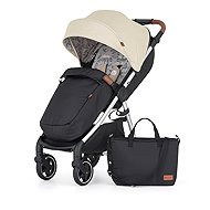 PETITE&MARS Royal3 Silver Sahara Beige - Baby Buggy