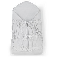 PETITE&MARS Nurse with solid coconut insert Light Grey - Swaddle Blanket