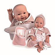 Antonio Juan 50417 Mia - blinking and peeing realistic baby with all-vinyl body - 42 cm - Doll