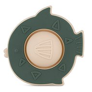 PETITE&MARS Fish Fiona Misty Green - Baby Teether