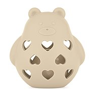 PETITE&MARS Bear Basil Desert Sand - Baby Rattle
