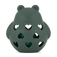 PETITE&MARS Bear Basil Misty Green - Baby Rattle