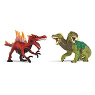 Schleich Fire Dinosaur against Jungle Lizard 70834 - Figure