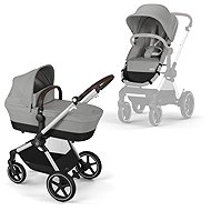 Cybex Eos Lux SLV Stone Grey/mid grey - Baby Buggy