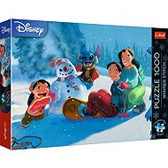 Trefl Premium Plus Winter with Stitch - Jigsaw Puzzle