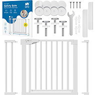 Sipo Set of barrier 75 cm and 2 extensions 7 and 14 cm White - Child Restraint