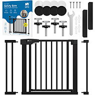 Sipo Set of barrier 75 cm and 2 extensions 7 and 14 cm Black - Child Restraint
