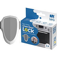 Sipo Heat resistant oven door safety lock white/grey - Child Safety Lock