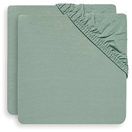 Jollein Sheet Ash Green 2 pcs - Cot sheet