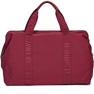CHILDHOME Mommy Bag Signature Urban Burgundy - Changing Bag