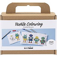 Creativ Company Mini Craft Kit Textile Colouring Robot - Creative Kit