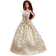 Barbie Signature Holiday Barbie 2025 Christmas brownhead - Doll