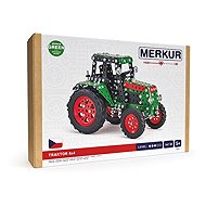 Merkur Tractor 4×4 green - Building Set