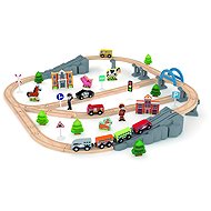 Ningbo Train track with bridge and accessories - Train Set