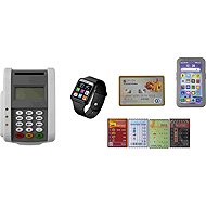 Mac Toys Plejo Bankkártya terminál + mobiltelefon és okosóra - Játék pénztárgép