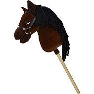 Steppos Premium Hobby horse Lucky dark brown - Stick Horse