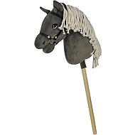 Steppos Premium Hobby horse Scarlet grey - Stick Horse