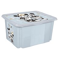 Keeeper Storage box with lid big Mickey - blue - Storage Box