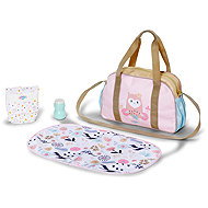 BABY born Changing bag Flowers - Doll Accessory