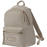 Bababing Luca Vegan Leather Sand - Nappy Changing Bag
