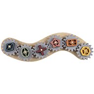 Zopa Silicone Bamboo Jigsaw Puzzle Cog wheels - Baby Toy