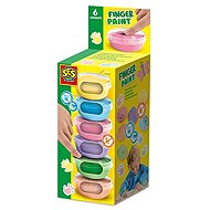 SES Pastel colours - small cups 6 × 45 ml - Fingerpaints