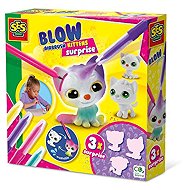 SES Blowing markers 3 kittens - Felt Tip Pens