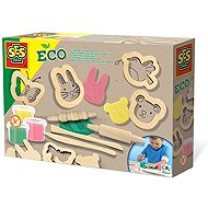 SES ECO modelling kit with wooden accessories - Modelling Clay