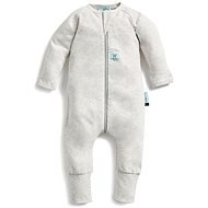 Ergopouch Overal na spaní organická bavlna Layers Grey Marle 0,2 tog, do 8 kg - Baby onesie