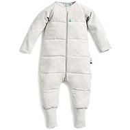 Ergopouch Overal na spaní organická bavlna Onesie Grey Marle 2,5 tog, 2-3 r - Baby Romper