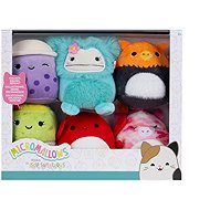 Squishmallows Micromallows 6Pack Griffin, Alicorn, Burrito, Crab, Bigfoot, Boba - Soft Toy
