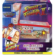 Street Fighter II Mini Arcade Pinball - Tabletop Game 
