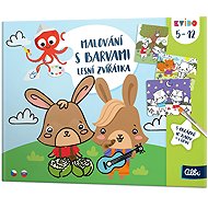 Quido - Painting with colours - Forest animals - Colouring Book