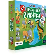 Quido - Magnetic animals - Safari - Building Set