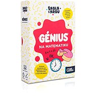 School with the game Genius at math - Card Game