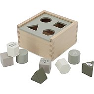 Label Label Shape Jigsaw Olive Green - Puzzle