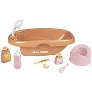 Smoby Baby Nurse Bathtub with accessories - Doll Accessory