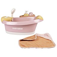Smoby Baby Nurse Electronic Bathtub with Accessories - Doll Accessory