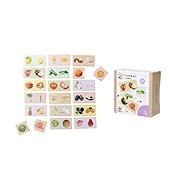 Eichhorn Montessori fruits and vegetables - Wooden Puzzle