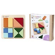 Eichhorn Montessori Squares Jigsaw - Wooden Puzzle